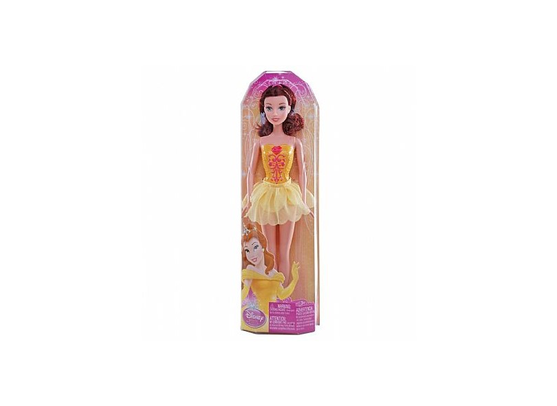 Boneca Princesas Disney Bailarina Bela R4856 Mattel