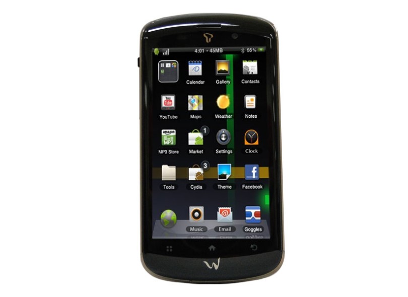 Smartphone Genesis SK S-150 Câmera 5,0 Megapixels Desbloqueado Android 2.3 (Gingerbread) 3G Wi-Fi