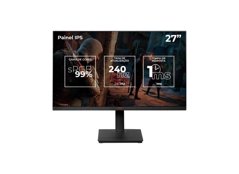 Monitor Gamer Pichau Centauri Pulse Pro 27 Ips Qhd 1ms 240hz PG-CTPROS27-BL01