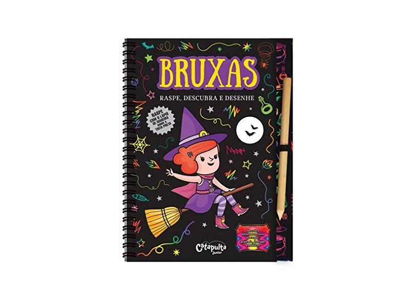 Bruxas - Raspe, Descubra e Desenhe - Catapulta, Editora - 9789876373654