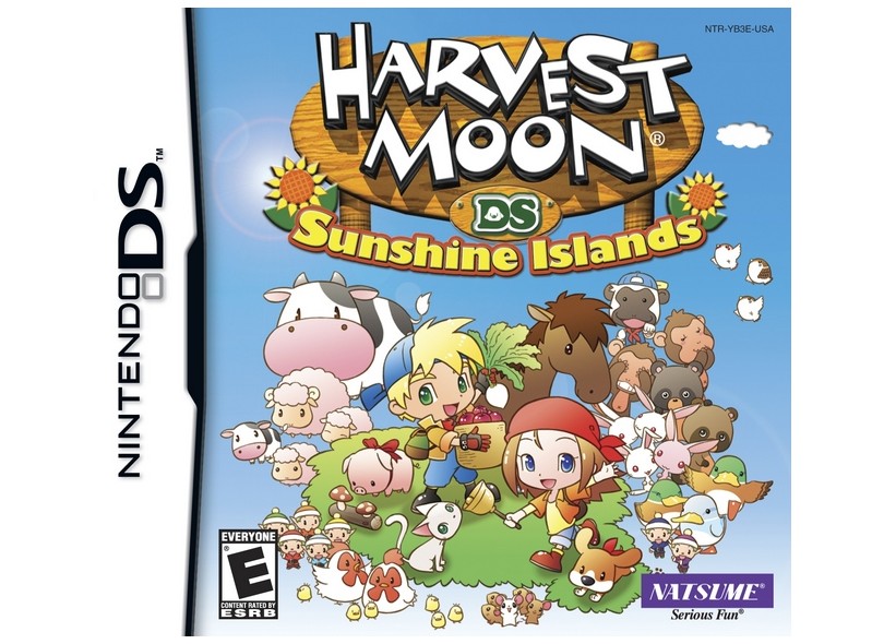 Jogo Harvest Moon Sunshine Islands Natsume NDS
