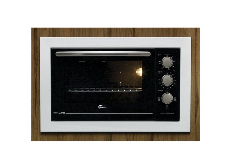 Forno Elétrico de Embutir Fischer 48 Litros, Fit Line, Branco 34493
