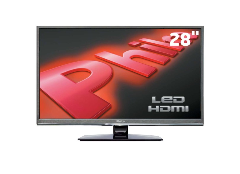 TV LED 28" Philco 2 HDMI Conversor Digital Integrado PH28T35DG