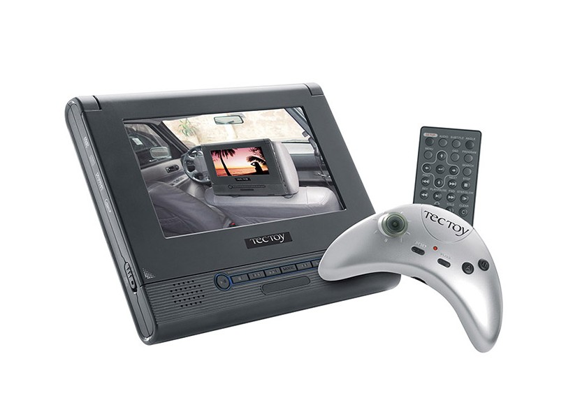 DVD Player Portátil Tela 7" T-6001 Tectoy