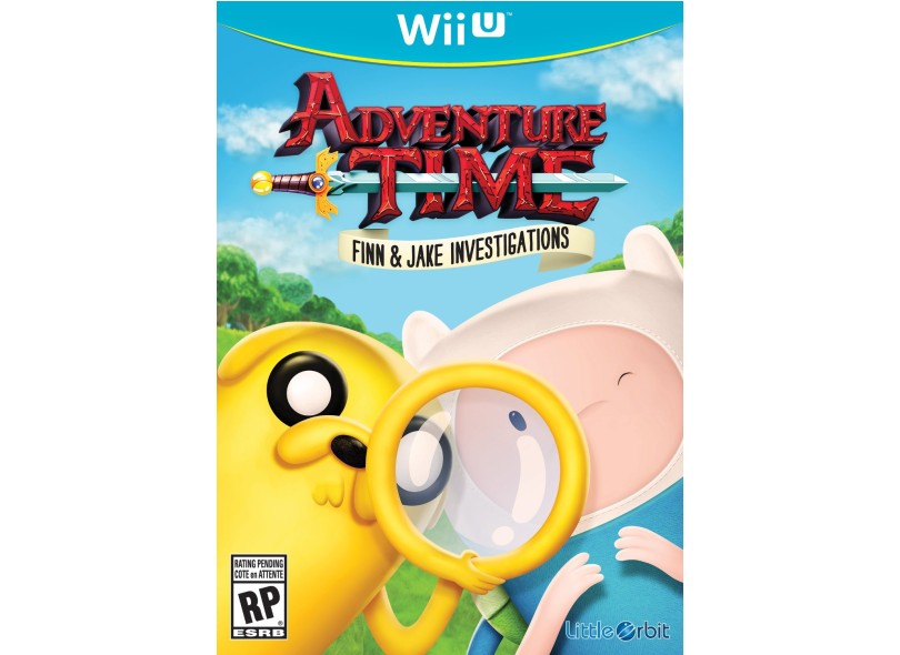 Jogo Adventure Time: Finn & Jake Investigations Wii U Little Orbit