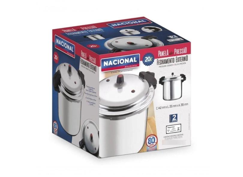 Panela De Pressao 20L Nacional 16807