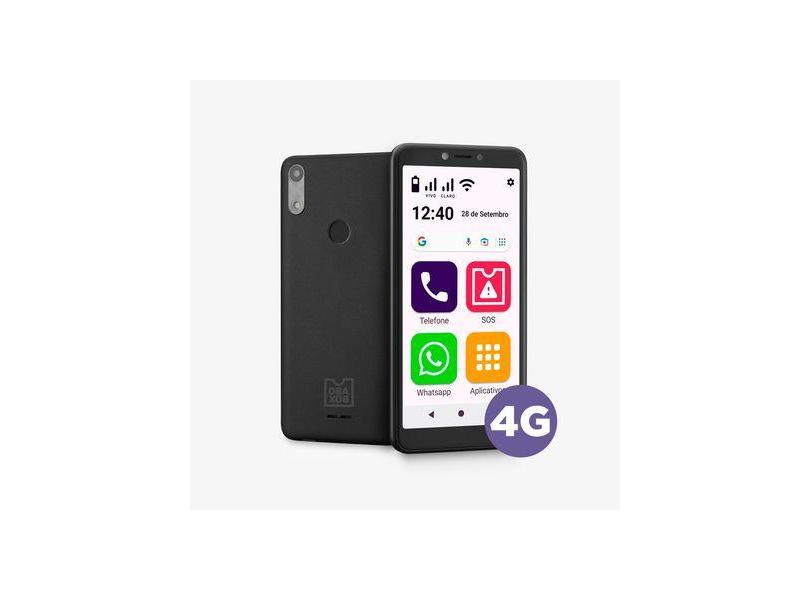 Celular Obasmart Conecta 4G 32gb Bluetooth Câmera 5MP Preto - OB043 OB043