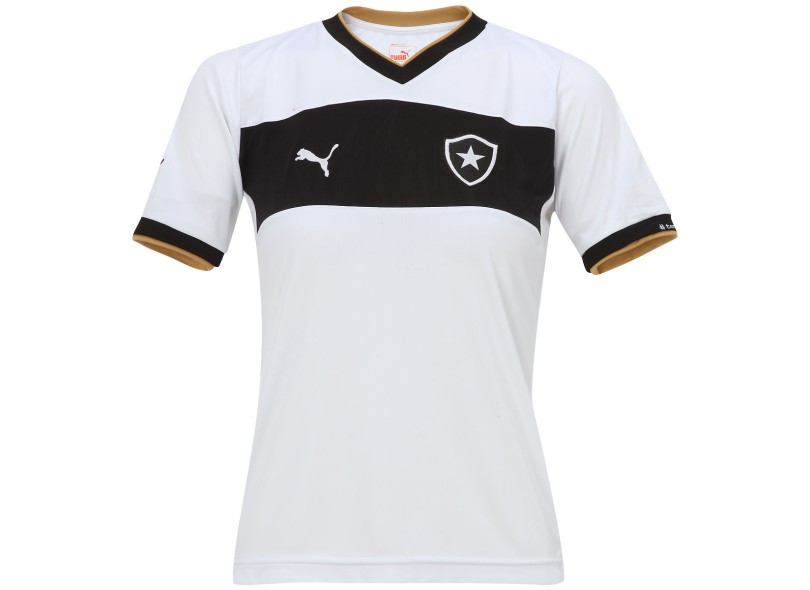 Camisa Jogo Botafogo Feminina III 2012 sem Número Puma
