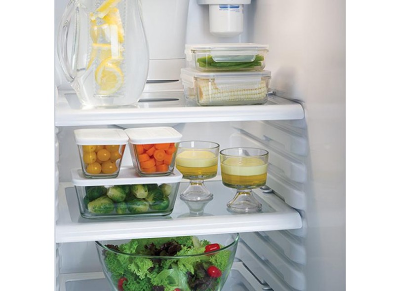 Geladeira GE Frost Free Side by Side Gourmet Station 549 Litros Dispenser de Água Externo PMZS2LFBFSS