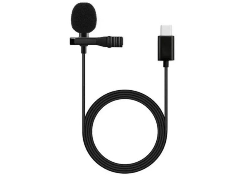 Microfone De Lapela Conector Tipo Com 1,5 Metros Stereo com o Melhor ...