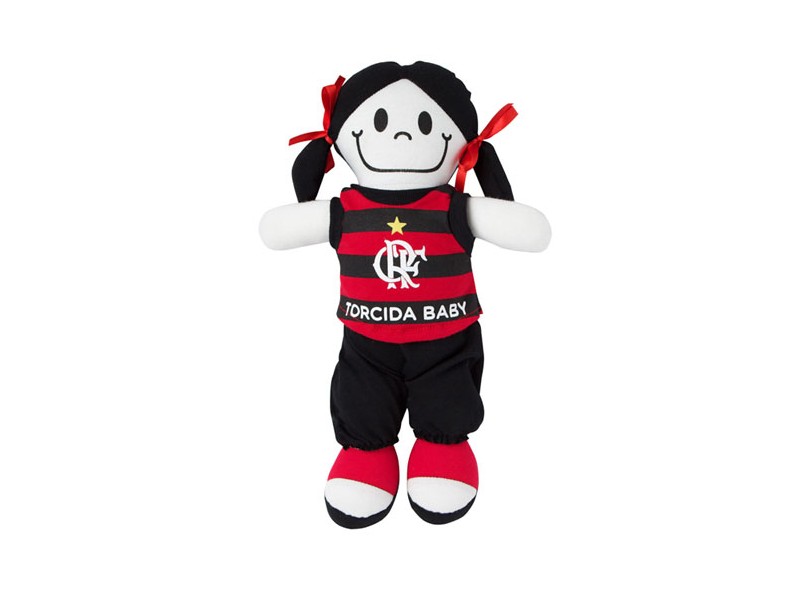Boneca do Flamengo Torcida Baby