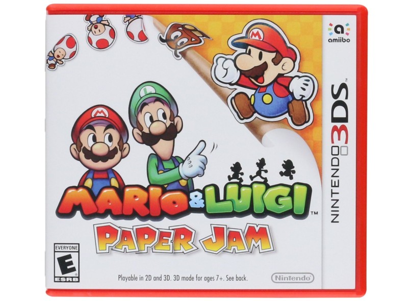 Jogo Mario & Luigi: Paper Jam Nintendo Nintendo 3DS