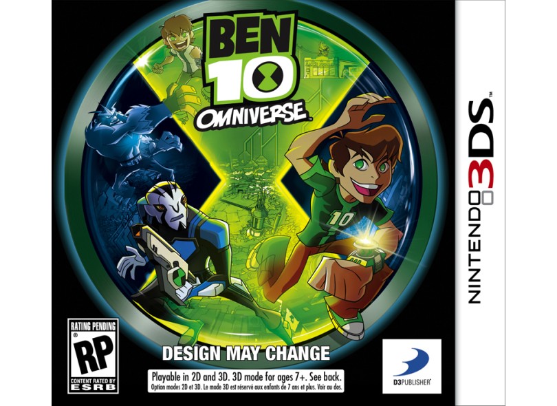 Jogo Ben 10 Omniverse D3 Publisher Nintendo 3DS