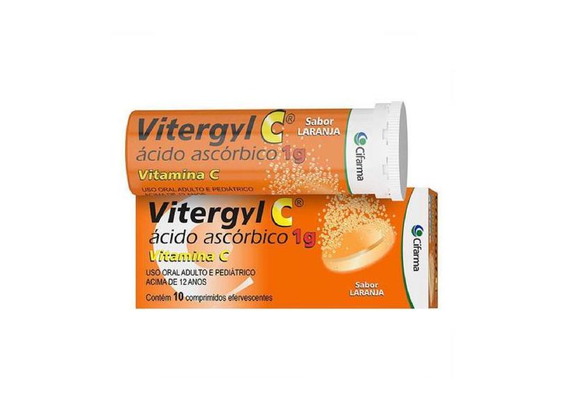 Vitamina Vitergyl C Cifarma 10 Comp