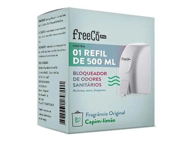 Bloqueador De Odor Sanitário Freecô 500ml Original Refil com o Melhor ...