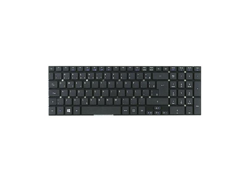 Teclado para Notebook Acer Aspire ES1-531-N15W4 - BestBattery, Preto