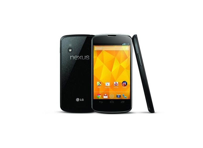 Smartphone LG Google Nexus 4 E960 8,0 MP Desbloqueado 8 GB Android 4.2 (Jelly Bean Plus) Wi-Fi 3G