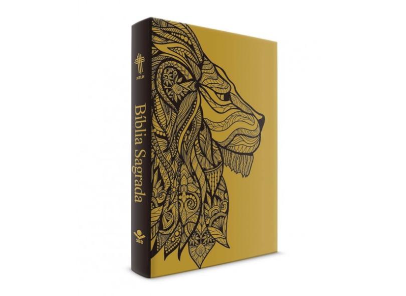 Bíblia Leão Dourado - Capa Dura Luxo - Nova Tradução na Linguagem de Hoje - 0606529916411