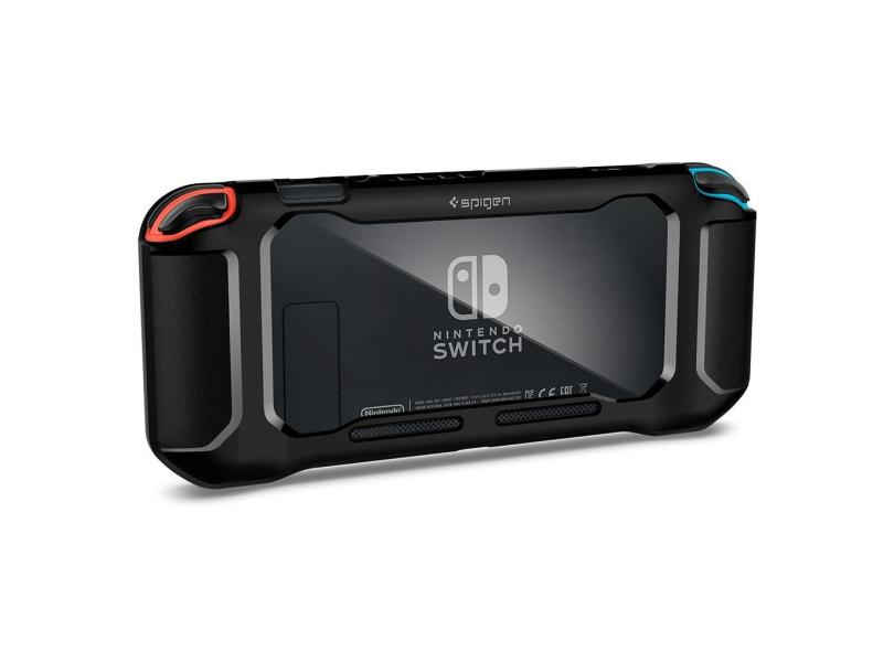 Case Original Spigen Nintendo Switch Rugged Armor Black com o Melhor ...