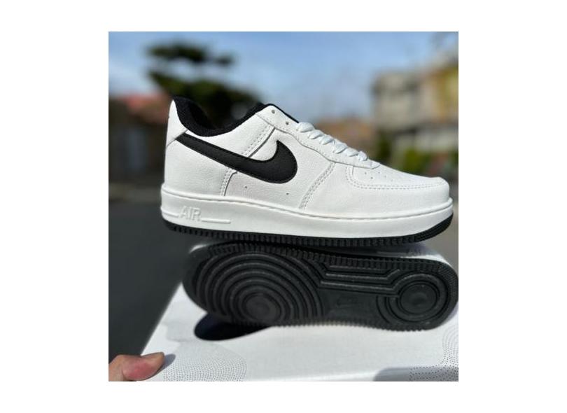 Tenis Branco Preto Air Force A1 com o Melhor Preco e no Zoom