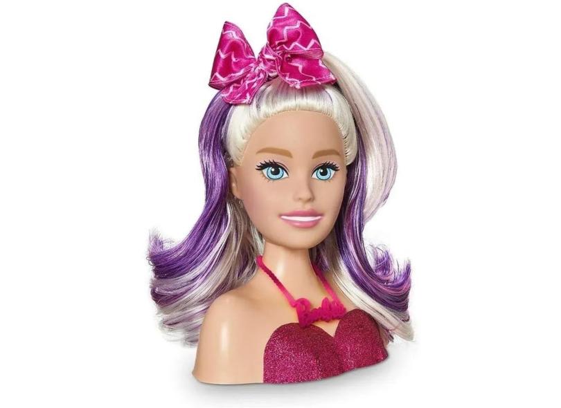 Barbie Styling Head Hair Boneca Para Maquiar - Pupee em Promoção