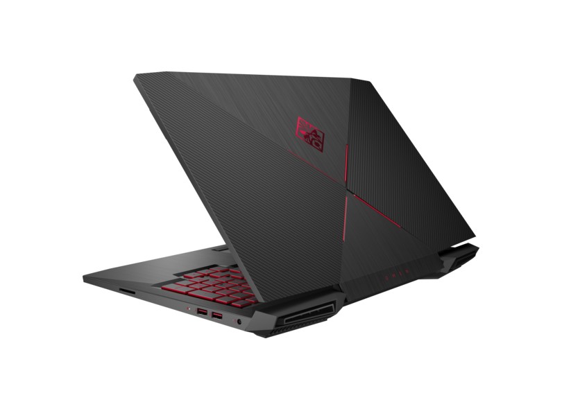 Notebook HP Omen 15 Intel Core i7 7700HQ 7ª Geração 16 GB de RAM 1024 GB Híbrido 250.0 GB 15.6 " GeForce GTX 1050 Ti Windows 10 Omen