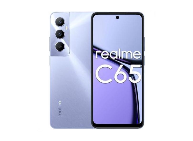 Celular Realme C65 Dual Sim 128 Gb Starlight Purple 6 Gb Ram Com Nfc
