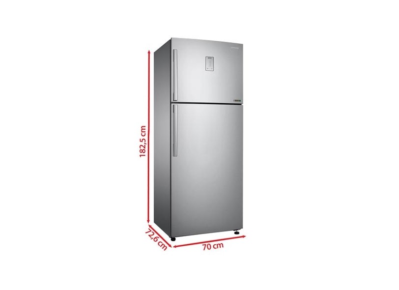 Geladeira Samsung Frost Free Duplex 458 l Inox RT46H5351SL