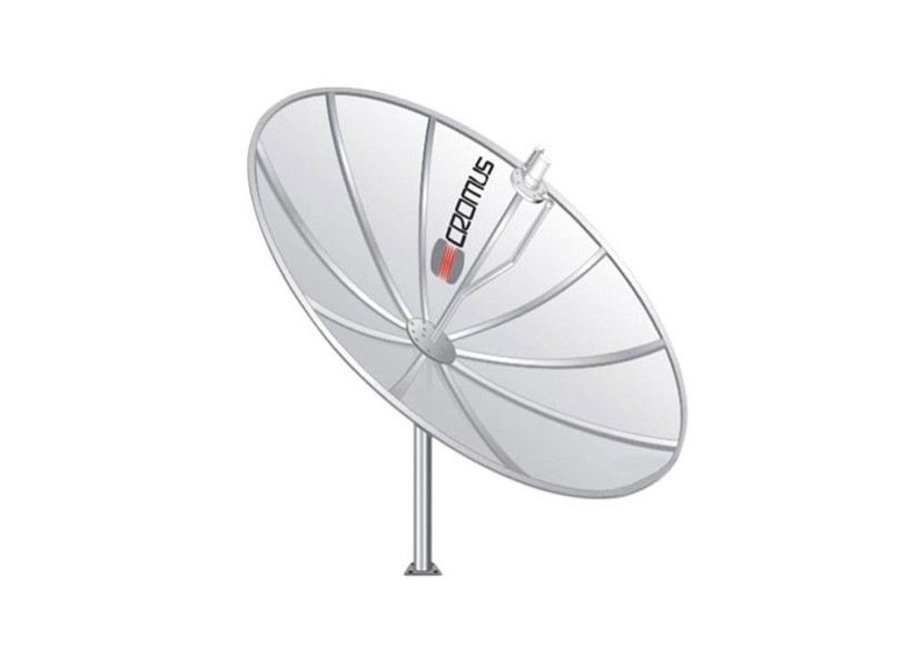 Antena De Tv Parabólica VHF - Cromus CR1500 1,70m