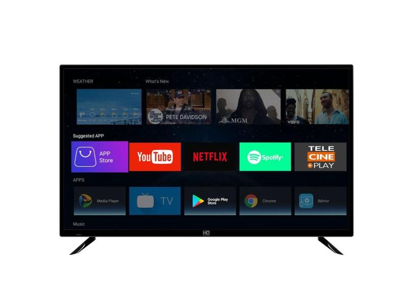 Smart TV TV LED 43 " HQ 4K Netflix HQSTV43NY 2 HDMI