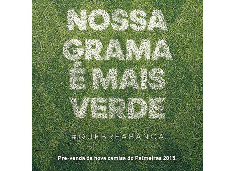 Camisa Jogo Feminina Palmeiras I 2015 sem número Adidas