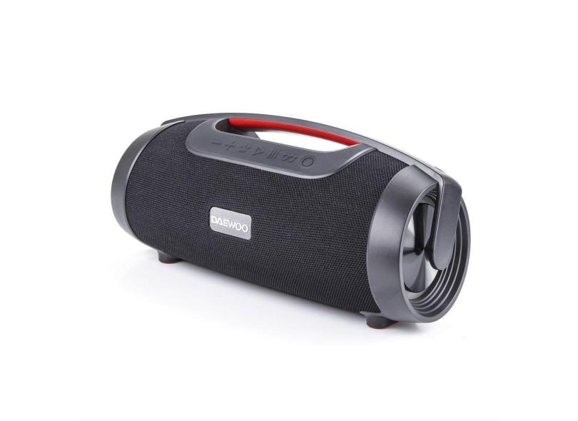 Caixa de Som Portátil Bluetooth Boombox, DW242BK, Daewoo.