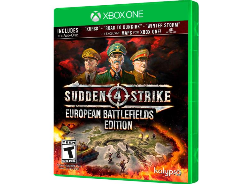 Jogo Sudden Strike 4 European Battlefields Xbox One Kalypso Media
