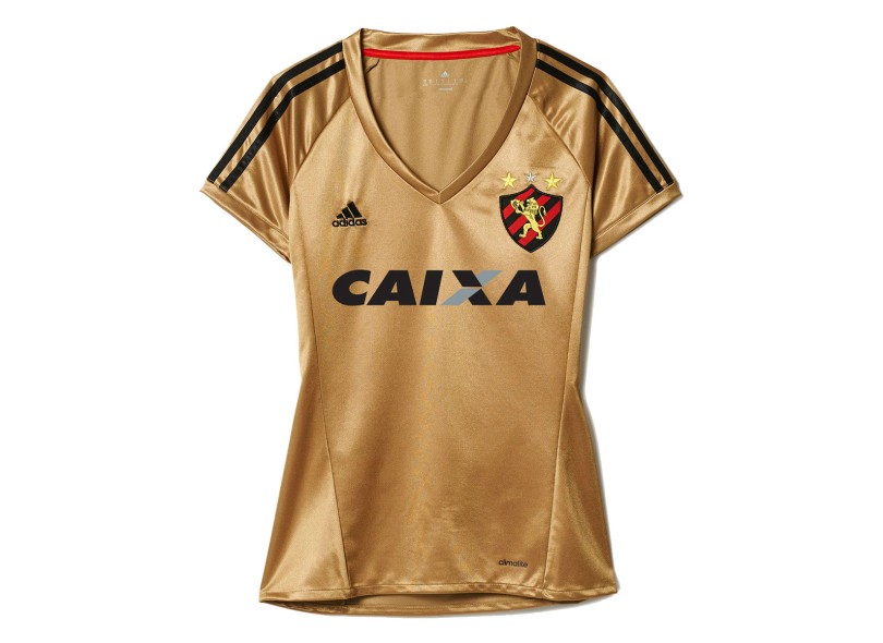 Camisa Torcedor feminina Sport Recife III 2016 sem Número Adidas