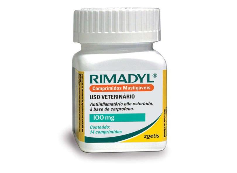 Rimadyl Zoetis 100Mg 14 Comprimidos com o Melhor Preço é no Zoom