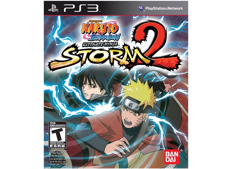 Jogo Naruto Ultimate Ninja Storm 2 Bandai Namco PS3