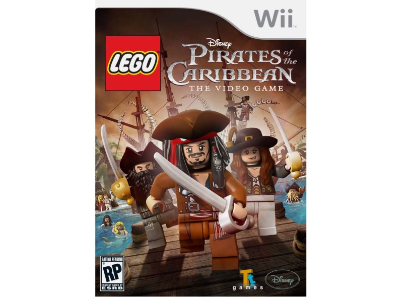 Jogo LEGO Pirates of the Caribbean Disney Interactive Studios Wii