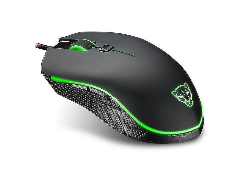 Conjuntos de acessórios de computador motospeed v40 usb mouse para jogos com fio 6 botões óptico rgb luzes led mouse 4000 dpi