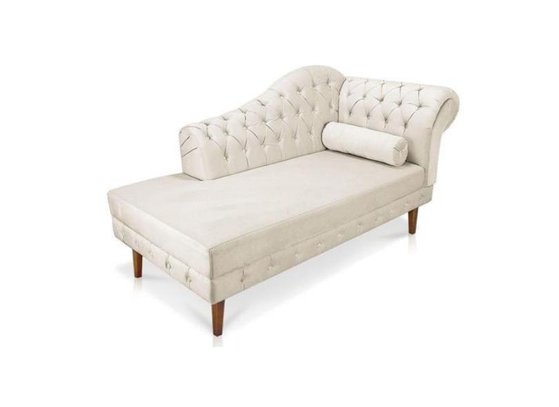 Divã Suede Mônaco 165cm D'Rossi