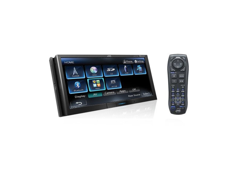 DVD Player Automotivo JVC Tela Touchscreen 7 " Bluetooth USB KW-AV71BT