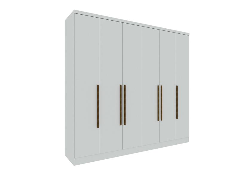 Guarda-Roupa Casal 6 Portas 4 Gavetas Veneza Tcil