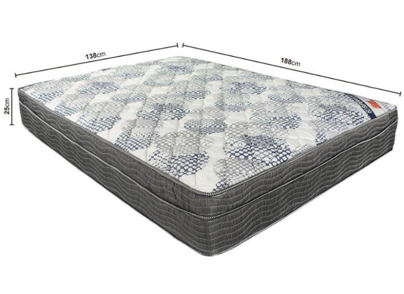 Colchão Casal Molas Ensacadas/Pocket Ortobom D26 ISO SuperPocket 138 x 25 x 188 cm