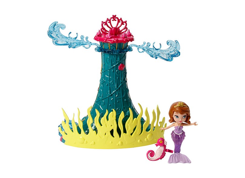 Boneca Princesinha Sofia e Sven no Fundo do Mar Mattel