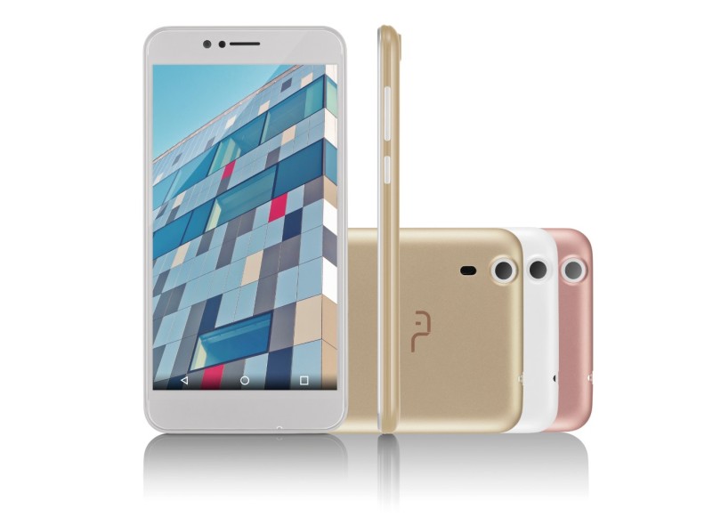 Smartphone Multilaser MS55 Colors P9003 8GB Android 5.1 (Lollipop) 3G Wi-Fi