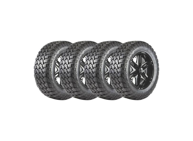 Kit 4 Pneus Delinte Aro 18 33X12.50R18 DX-9 Bandit M/T 10 Lonas 118Q