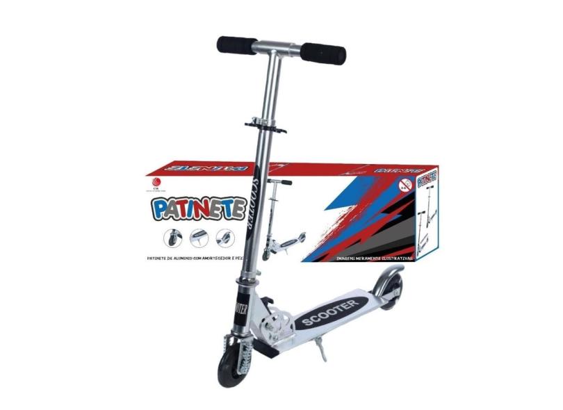 Patinete Turbo Racing com Pezinho Freio e Amortecedor