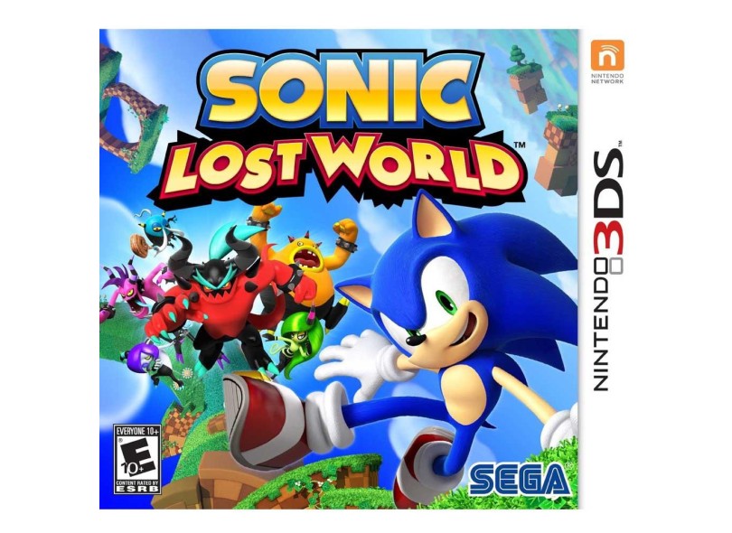 Jogo Sonic Lost World Sega Nintendo 3DS