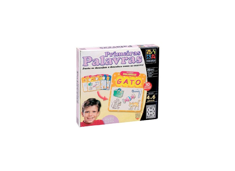 Jogo Educativo - Primeiras Palavras - Grow