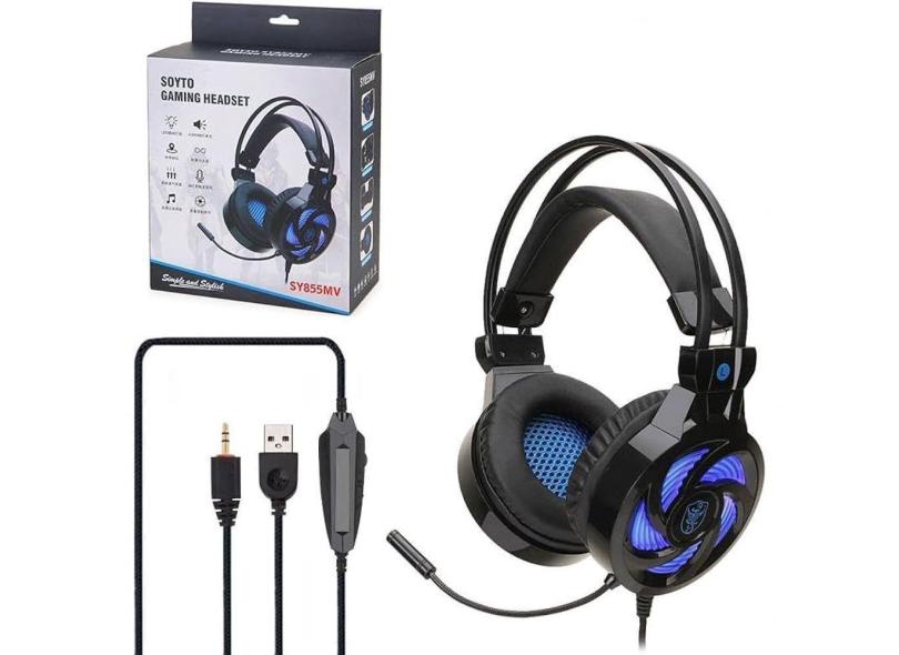 Headset Gamer Para Ps4-cel. 1p Usb Sy855-1p