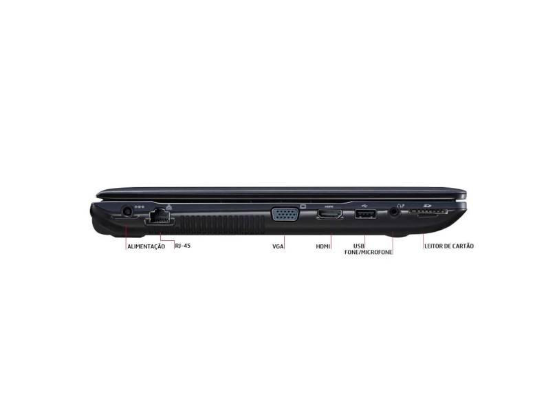 Notebook Samsung ATIV Book 2 Intel Core i7 4510U 8 GB de RAM HN 1 TB LED 15.6 " GeForce 710M Windows 8.1 270E5J-XD2